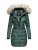 Navahoo Dames Winterjas Paula – Extra Warm, Waterafstotend & Met Afneembare Bontkraag