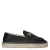 Fred de la Bretoniere leren espadrilles zwart