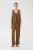 Mouwloos shirt Loose fit brown