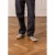 Manfield suède sneakers beige
