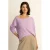 Expresso pullover lila gebreid