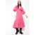 PINKO Acireale Abito Sangallo Patch Hot Pink