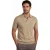 Bugatti poloshirt korte mouw beige
