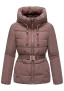 Marikoo dames winterjas Himee met tailleceintuur & magneetzakken
