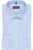 Marvelis Strijkvrij Overhemd Body Fit Ruit Blauw   38