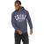 Crosshatch Heren Hallfell Hoodie (Marineblauw)