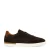 Manfield suède sneakers bruin