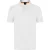 Boss Heren Passenger Box Logo Polo Shirt (Wit)