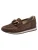 JANA Slip-on  chocoladebruin / brons
