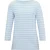 Regatta Dames/Dames Baylette II Gestreept T-shirt (Hemelsbreed/Wit)