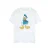 Disney Dames/Dames boos Donald Duck katoenen vriendje T-shirt (Wit)