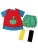 Pippi Set  blauw / pueblo / geel / grasgroen / rood / zwart