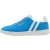 Patrick Mens Lyon Suede Cupsole Sneakers (Blauw/Wit)