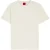 Hugo Damacia effen T-shirt voor dames (Crème)