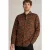 White Stuff Block Floral Printed Shirt Brown Multi