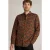 White Stuff Block Floral Printed Shirt Brown Multi