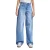 Hoge Taille Wide Leg Jeans Dames It’s Basic Skater