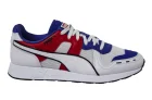 Puma RS-100 Sound Wit Leer Lace Up Heren Hardlooptrainers 368025 01