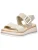 GABOR Sandaal  beige / wit