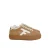 Dames platform sneakers van suède Faguo Walnut