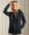 Orange Label Hoodie met Rits Blauw