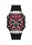 GUESS Analoog horloge ‘Phoenix’  rood / zwart