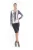 Abstract Print Top met Lange Mouwen
