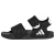 ADIDAS SPORTSWEAR Open schoenen ‘Adilette’  zwart / wit