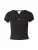 Ribbed Tee Logo Patch Wo – Black Shirts