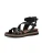 Tamaris Sandalen met riem  zwart