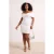 Trendyol Curve Dames Wit Effen Kort / Mini Mouwloos Bodycon Grote maten Jurk