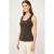Essentiële tanktop met ronde hals