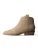 L37 HANDMADE SHOES Enkellaarsje ‘FLASHBACK’  beige
