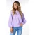 EsQualo Blouse R-neck Lilac