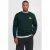 JACK & JONES PLUS SIZE regular fit trui met logo – donkergroen