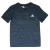 Boy’s adidas Junior AEROREADY Gradient T-Shirt in black blue
