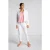 Rich & Royal Midi Coloured Denim White