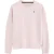 Roze sweater met regular fit en geborduurd Rigby Go-logo