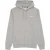 FILA Zevenar Logo Hoodie Medium Grey Melange