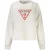 Guess Jeans Bianco Katoenen Dames Sweatshirt