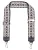 Seasons of April Accessoires voor tassen ‘BB’  beige / zwart