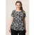 Miss Etam Plus top crochet zwart