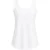 Casual U-Hals Katoenmix Tanktop