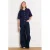 LOLALIZA gebreid vest donkerblauw