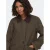 ONLY jas met print en wol – bruin