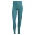 ADIDAS PERFORMANCE Sportbroek ‘Optime Stash’  petrol / zwart