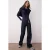TRENDYOLMİLLA Dames Blauw Effen Wijde pijp Hoge taille Jeans