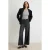 TRENDYOLMİLLA Dames Zwart Effen Wijde pijp Hoge taille Jeans