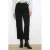 LOLALIZA high waist straight leg jeans black denim
