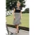 Juno Beebop Stripe rok in multi